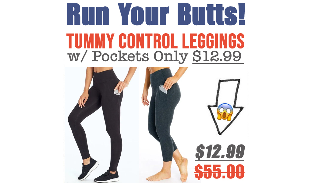 Marika Tummy Control Leggings w/ Pockets Only $12.99 on Zulily.com (Regularly $55)