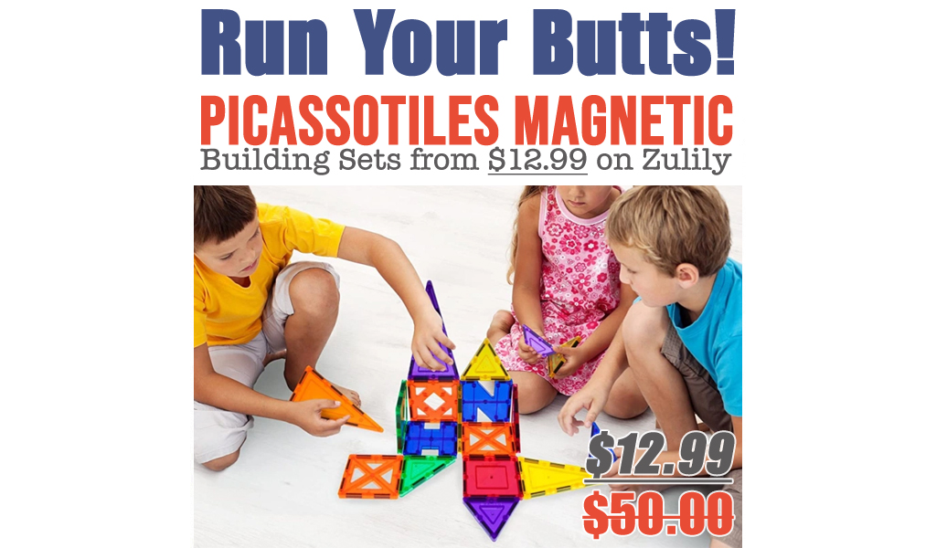 PicassoTiles Magnetic Building Sets from $12.99 on Zulily (Regularly $50+)