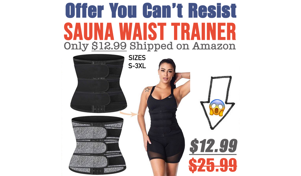 Sauna Waist Trainer Only $12.99 Shipped on Amazon (Regularly $25.99)