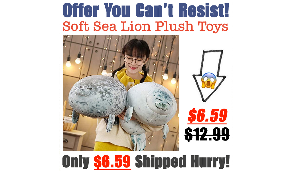 Soft Sea Lion Plush Toys Only $6.59 Shipped on Amazon (Regularly $12.99)