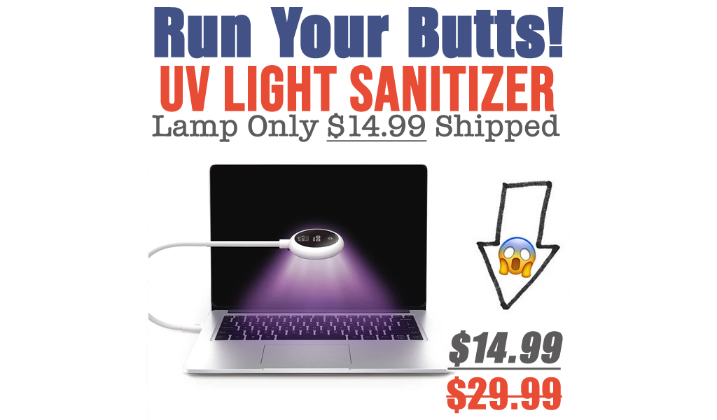 UV Light Sanitizer Lamp Only $14.99 Shipped (Regularly $29.99)