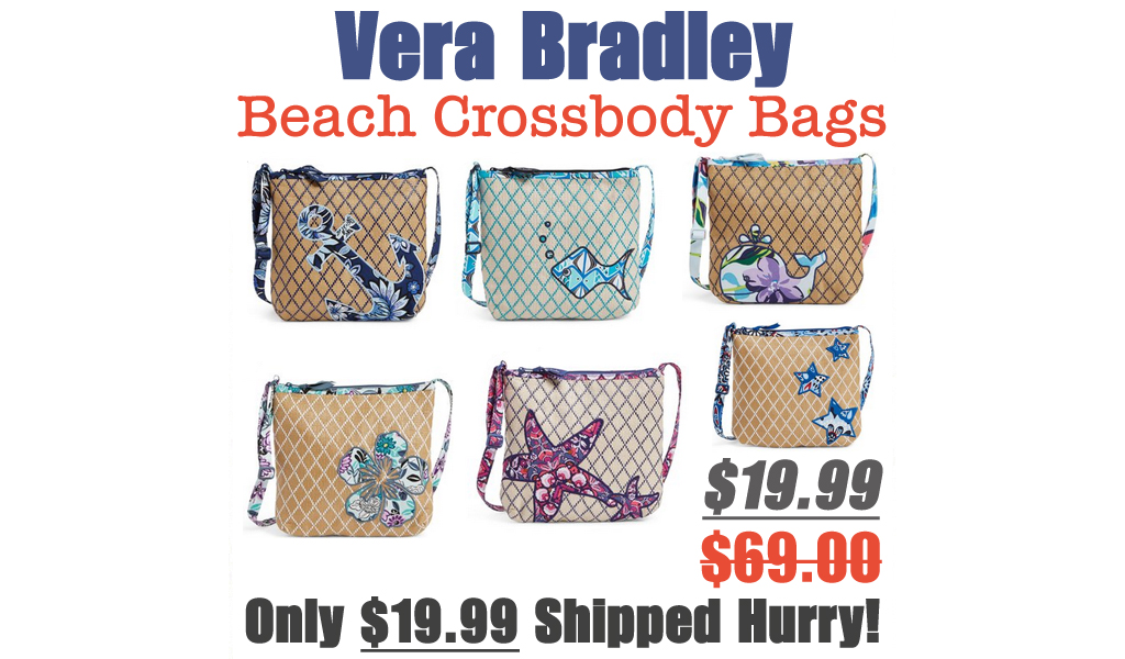 Vera Bradley Beach Crossbody Bags Only $19.99 on Zulily.com (Regularly $69)