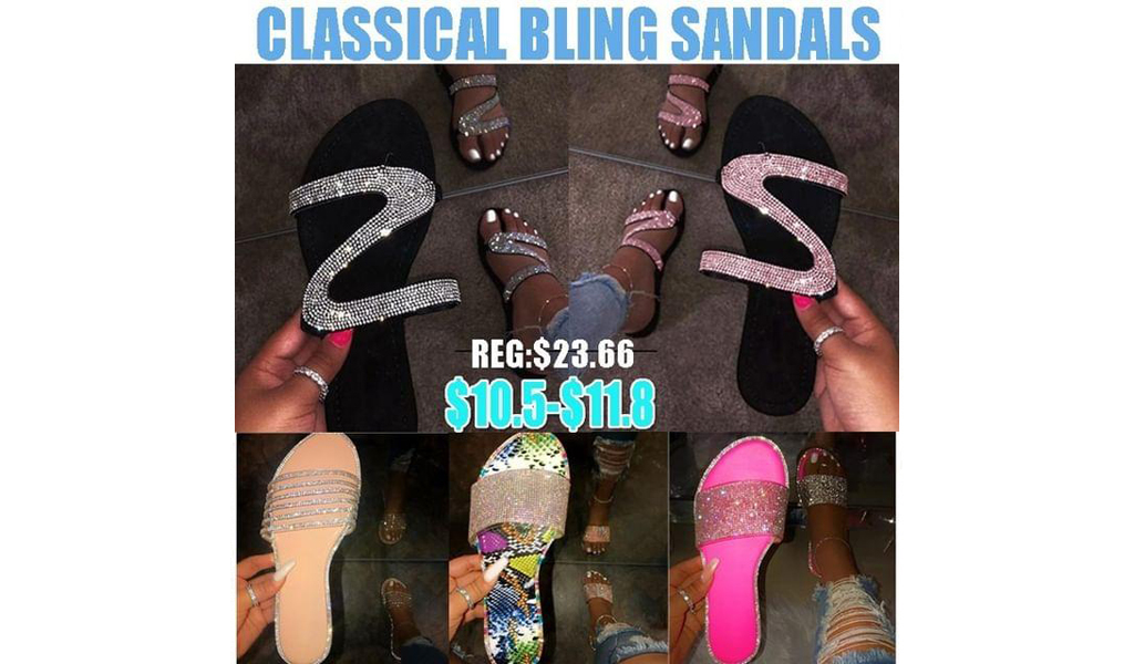 Women Classical Bling Sandals +Free Shipping!