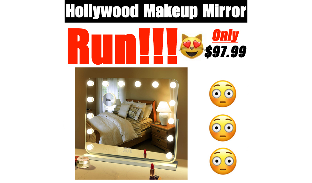 Hollywood Makeup Mirror Only $97.99 Shipped on Amazon (Regularly $139.99)