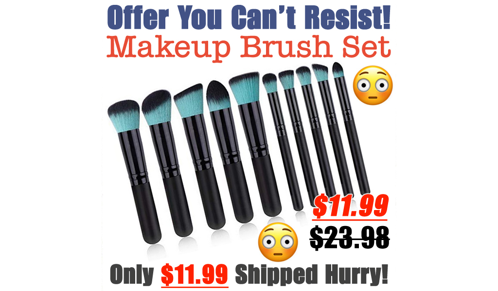 Makeup Brush Set Only $11.99 Shipped on Amazon (Regularly $23.98)