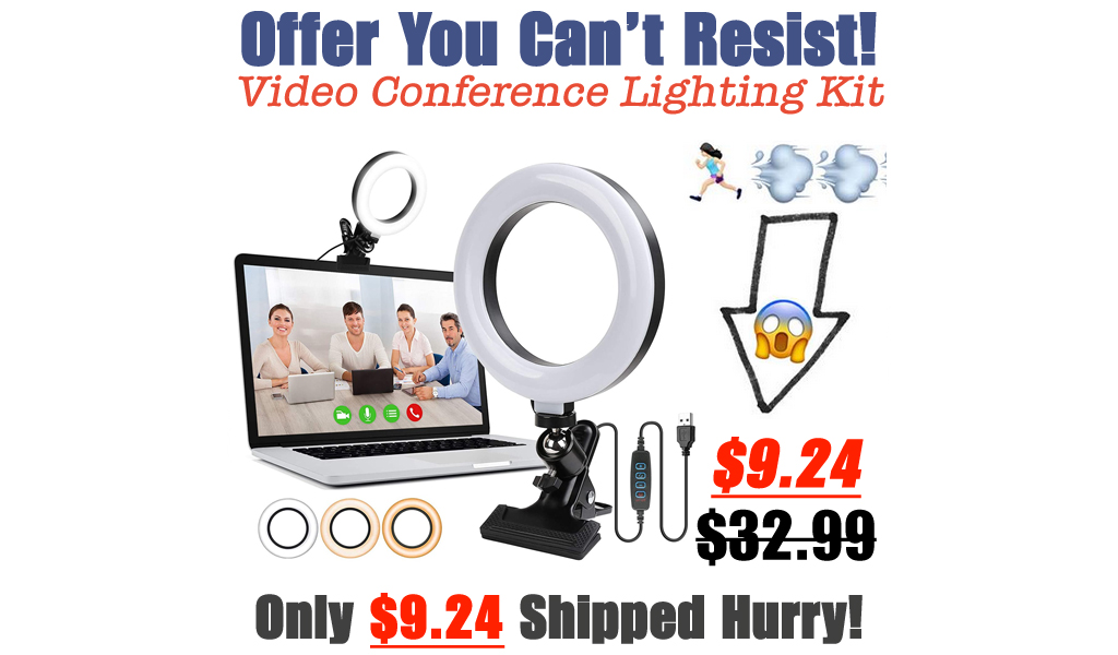 Video Conference Lighting Kit Only $9.24 Shipped on Amazon (Regularly $32.99)