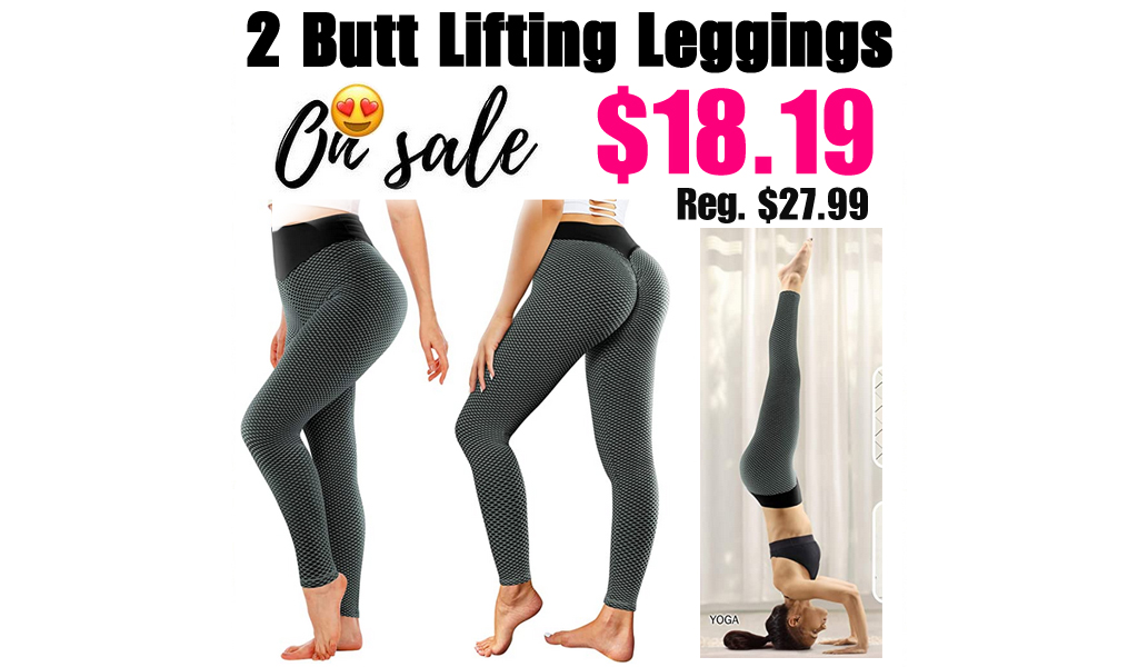 2 Butt Lifting Leggings Only $18.19 Shipped on Amazon (Regularly $27.99)