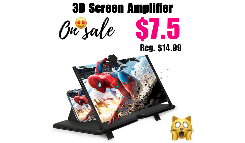 3D Screen Amplifier Only $7.5 Shipped on Amazon (Regularly $14.99)