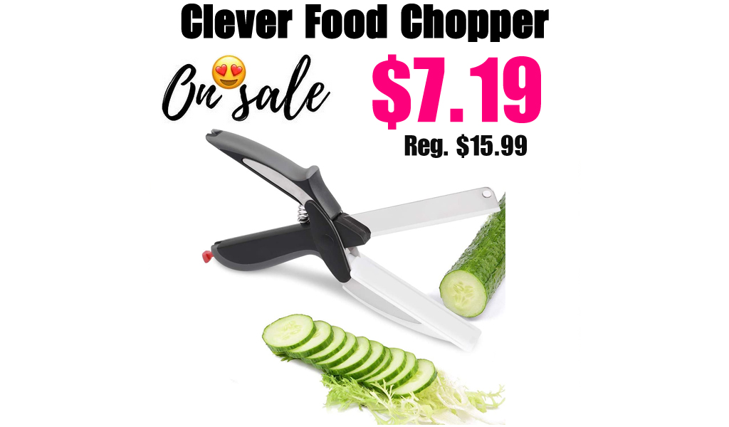 Clever Food Chopper Only $7.19 Shipped on Amazon (Regularly $15.99)