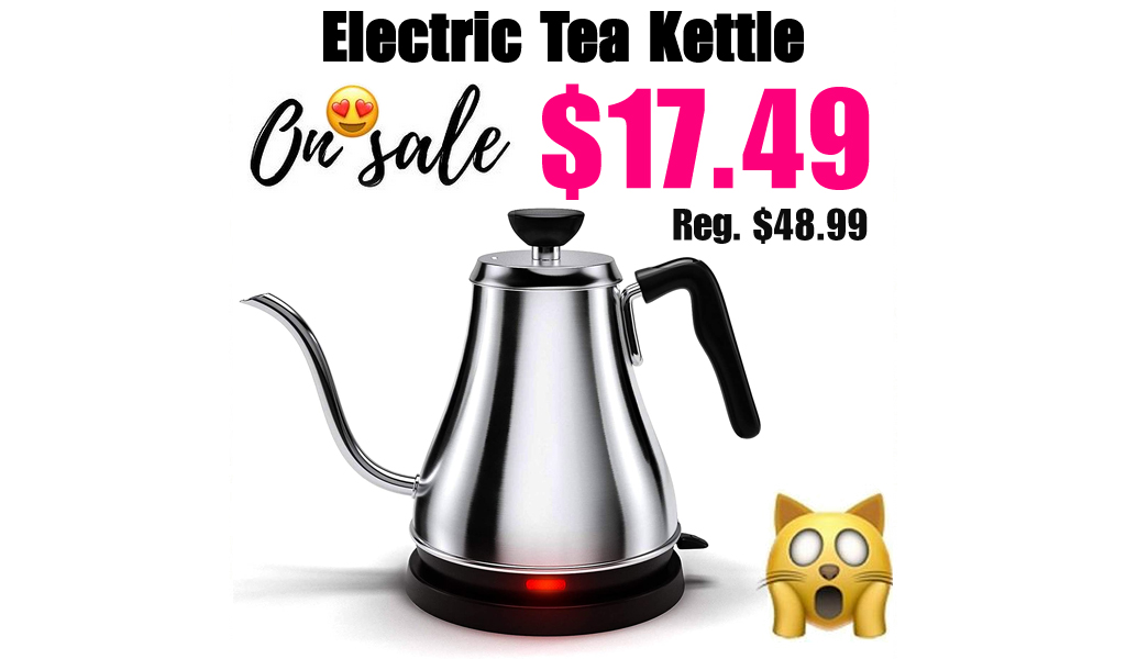Electric Tea Kettle Only $17.49 Shipped on Amazon (Regularly $48.99)
