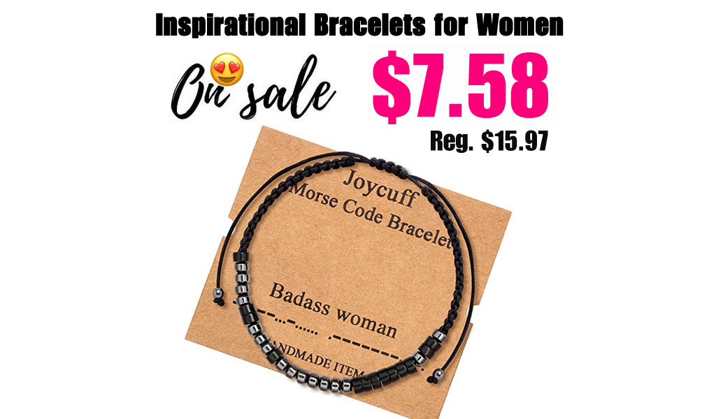 Inspirational Bracelets for Women Only $7.58 Shipped on Amazon (Regularly $15.97)