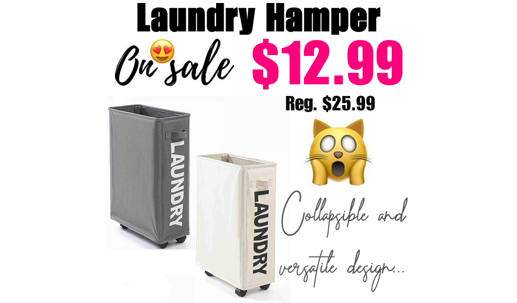 Laundry Hamper Only $12.99 Shipped on Amazon (Regularly $25.99)