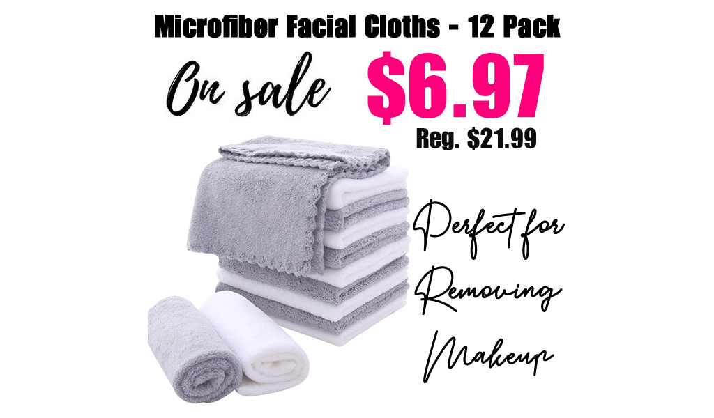 Microfiber Facial Cloths Only $6.97 Shipped on Amazon (Regularly $21.99)