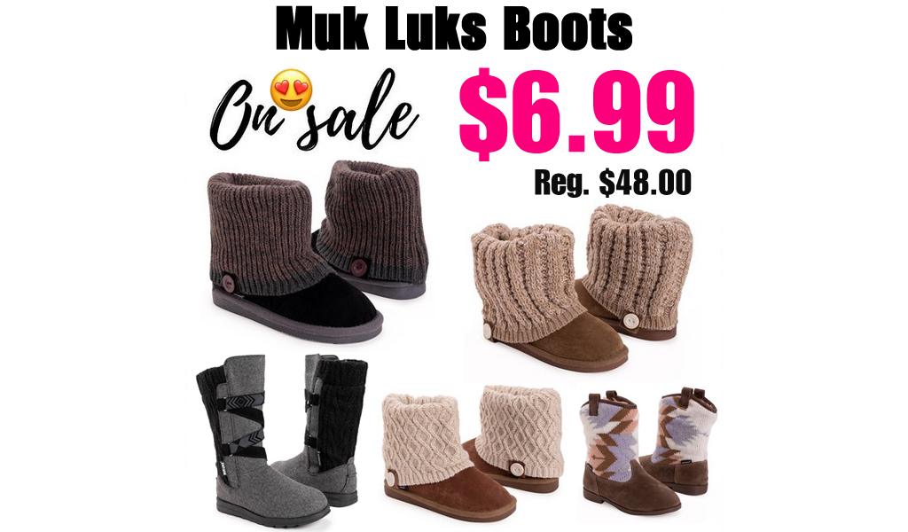 Muk Luks Boots Only $6.99 Shipped on Zulily (Regularly $48)