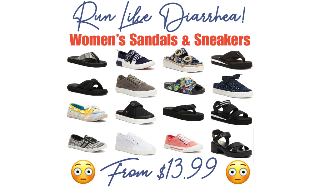 Rocket Dog Women’s Sandals & Sneakers from $13.99 on Zulily.com