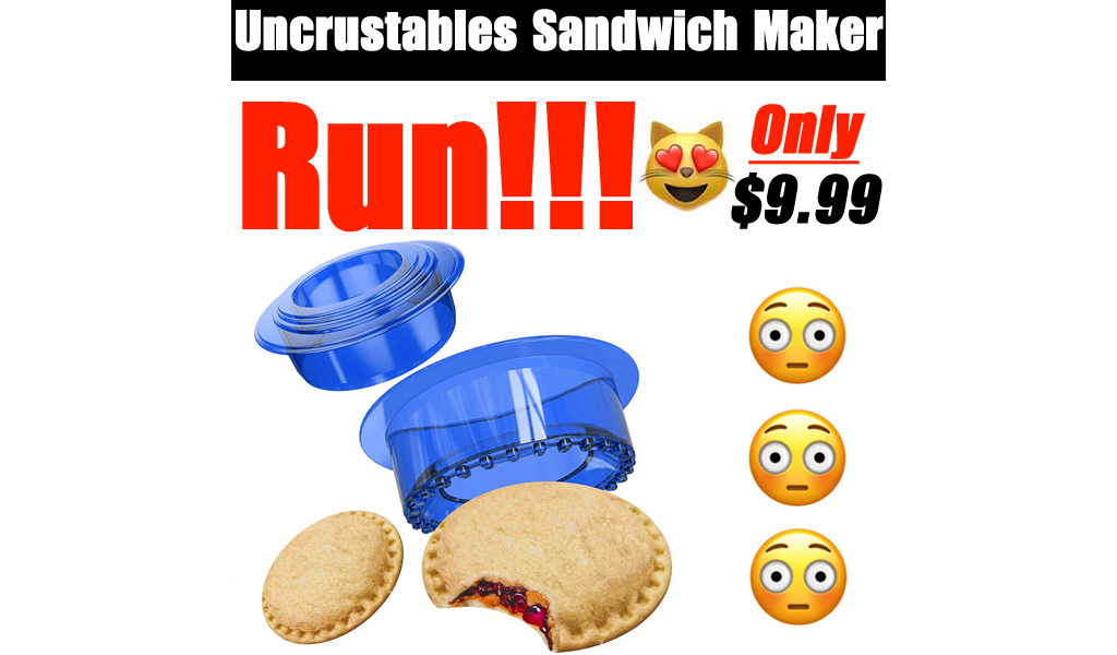 Uncrustables Sandwich Maker Only $9.99 Shipped on Amazon
