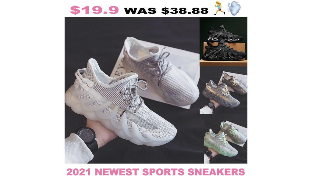 2021 Newest Lightweight Breathable Men Comfortable Sports Sneakers+Free Shipping!