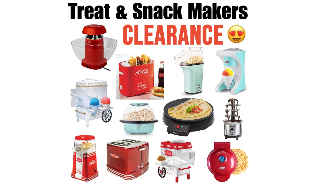 Awesome Deals on Treat & Snack Makers on Kohls