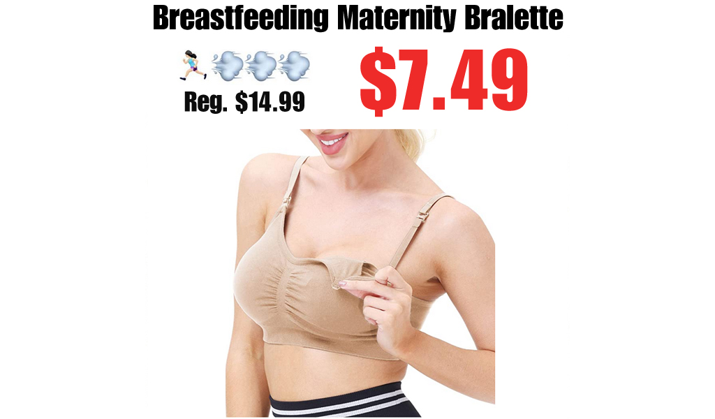 Breastfeeding Maternity Bralette Only $7.49 Shipped on Amazon (Regularly $14.99)