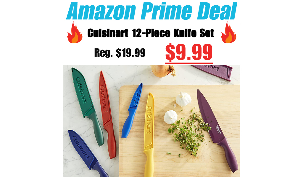 Cuisinart 12-Piece Knife Set Only $9.99 Shipped for Amazon Prime Members (Regularly $19.99)