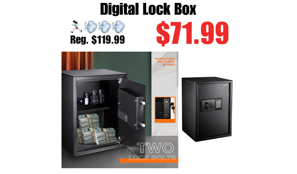 Digital Lock Box Only $71.99 Shipped on Amazon (Regularly $119.99)