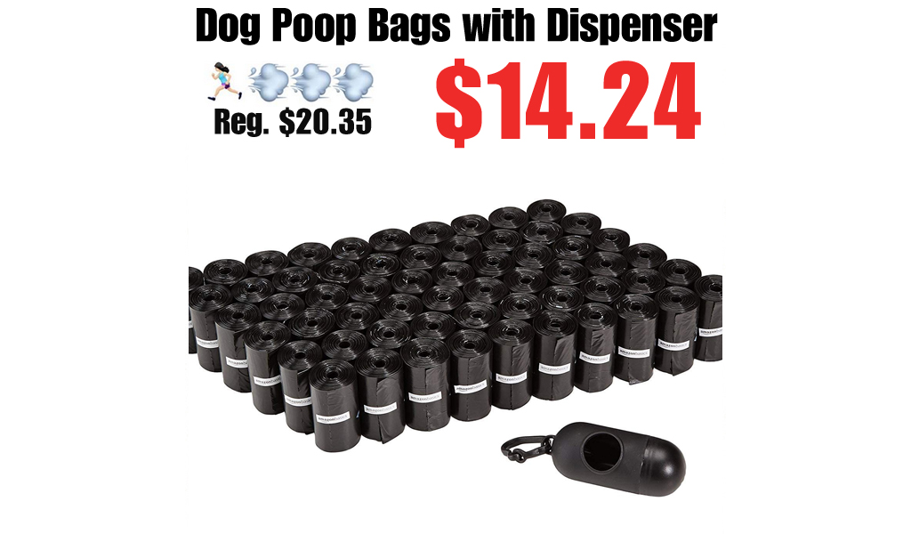 Dog Poop Bags with Dispenser Only $14.24 Shipped on Amazon (Regularly $20.35)