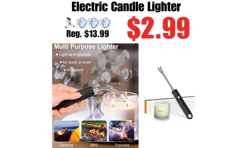Electric Candle Lighter Only $2.99 Shipped on Amazon (Regularly $13.99)