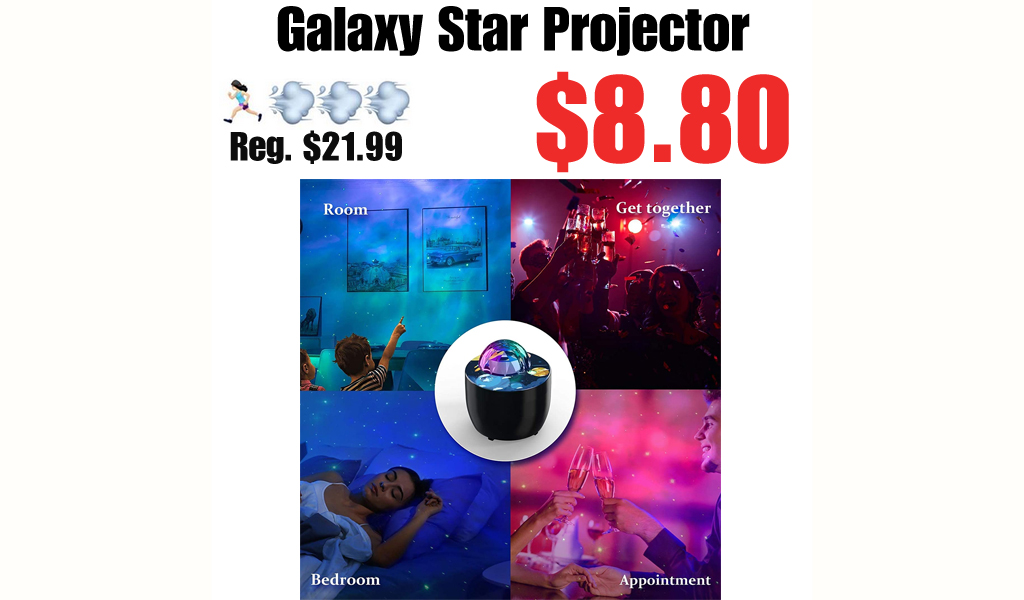 Galaxy Star Projector Only $8.80 Shipped on Amazon (Regularly $21.99)