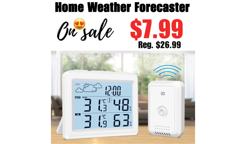 Home Weather Forecaster Only $7.99 Shipped on Amazon (Regularly $26.99)