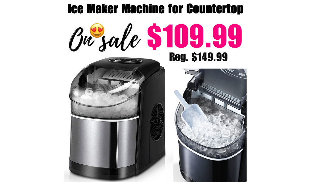 Ice Maker Machine for Countertop Only $109.99 Shipped on Amazon (Regularly $149.99)