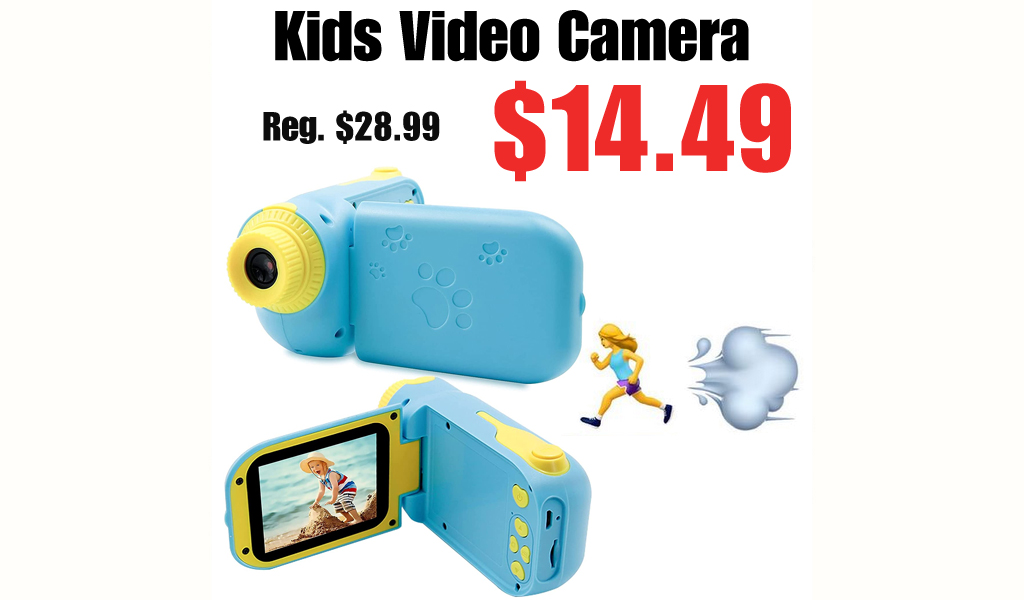 Kids Video Camera Only $14.49 Shipped on Amazon (Regularly $28.99)