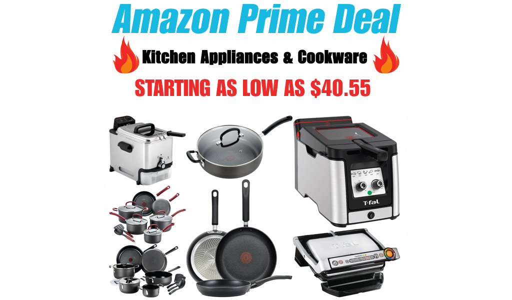 Kitchen Appliances & Cookware As Low As $40.55 for Amazon Prime Members