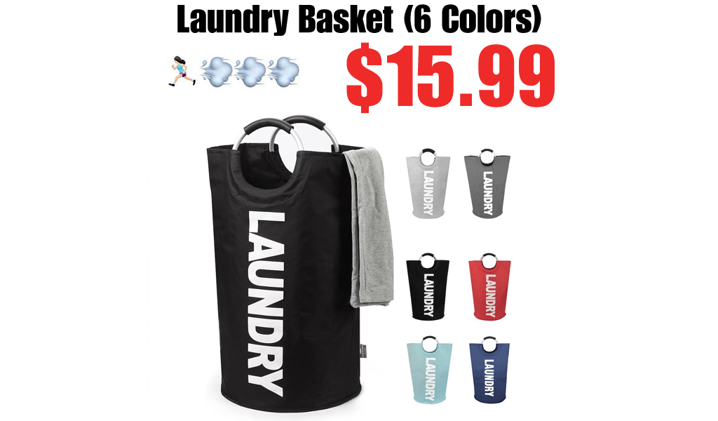 Laundry Basket (6 Colors) Only $15.99 Shipped on Amazon