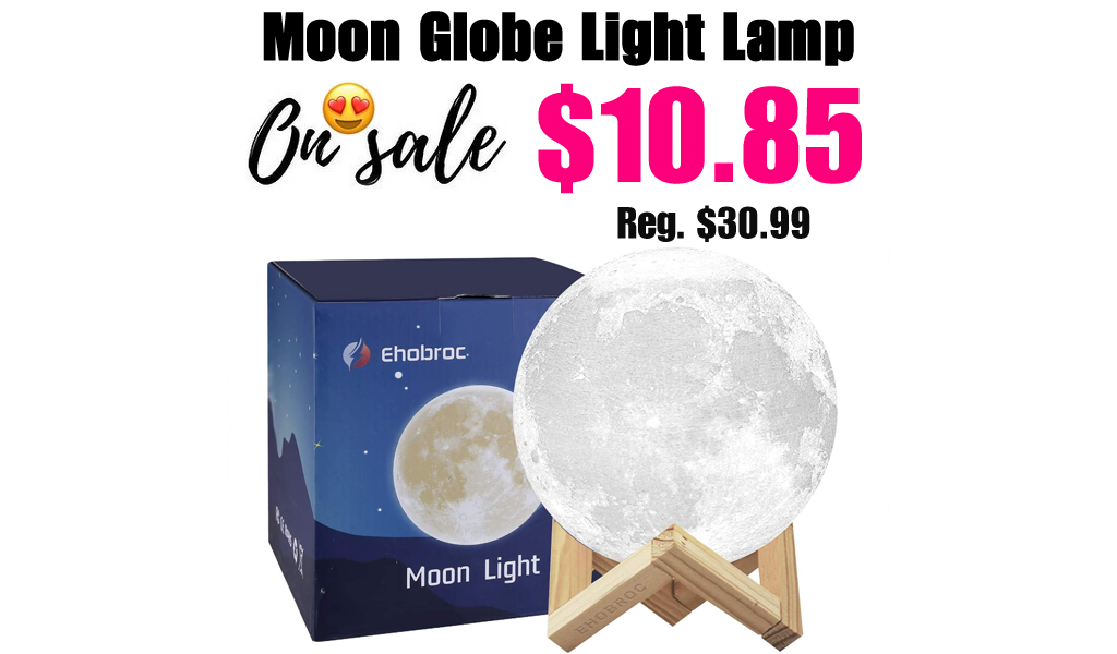 Moon Globe Light Lamp Only $10.85 Shipped on Amazon (Regularly $30.99)
