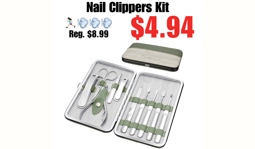 Nail Clippers Kit Only $4.94 Shipped on Amazon (Regularly $8.99)