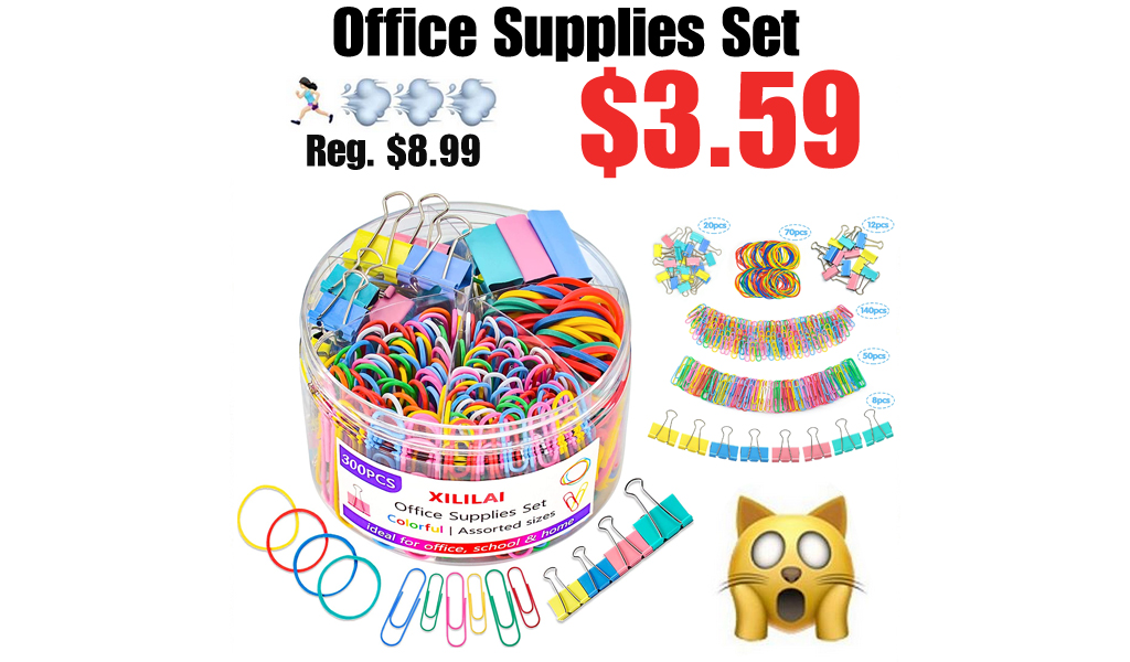 Office Supplies Set Only $3.59 Shipped for Amazon Prime Members (Regularly $8.99)