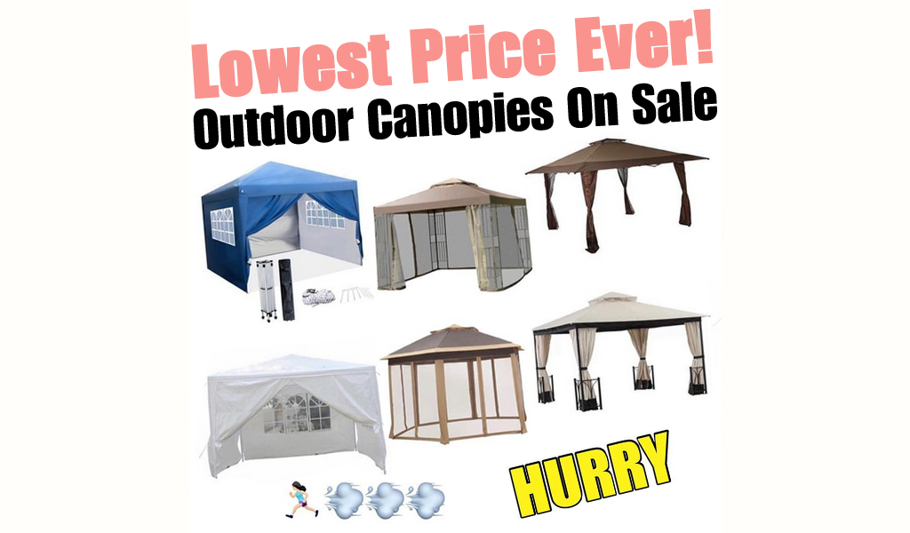 Outdoor Canopies for Less on Wayfair - Big Sale