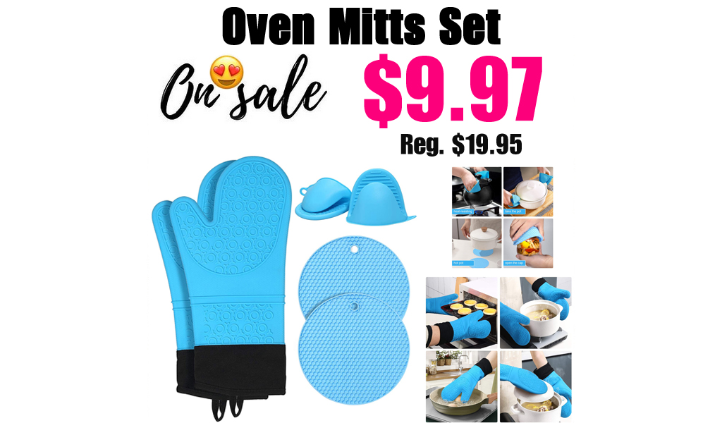 Oven Mitts Set Only $9.97 Shipped on Amazon (Regularly $19.95)