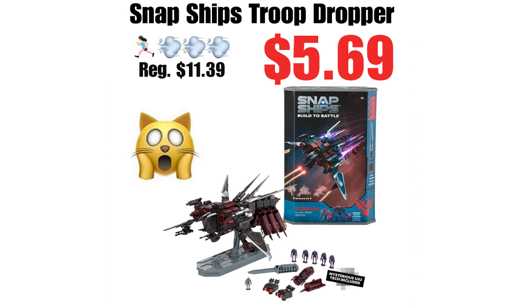 PlayMonster Snap Ships Troop Dropper Only $5.69 on Amazon or Target.com (Regularly $11)