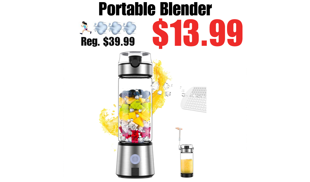 Portable Blender Only $13.99 Shipped on Amazon (Regularly $39.99)