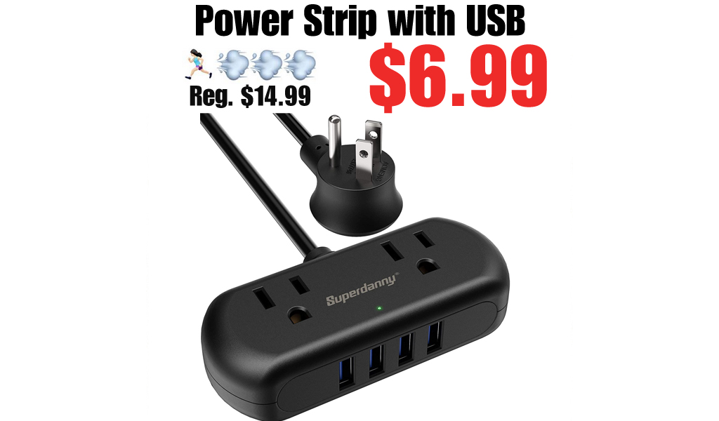 Power Strip with USB Only $6.99 Shipped on Amazon (Regularly $14.99)