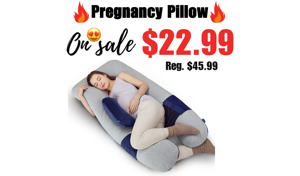 Pregnancy Pillow Only $22.99 Shipped on Amazon (Regularly $45.99)