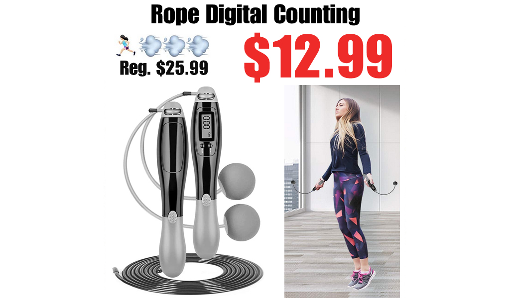 Rope Digital Counting Only $12.99 Shipped on Amazon (Regularly $25.99)