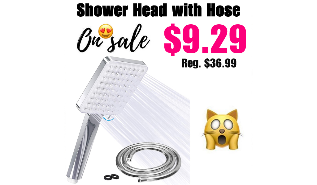 Shower Head with Hose Only $9.29 Shipped on Amazon (Regularly $36.99)
