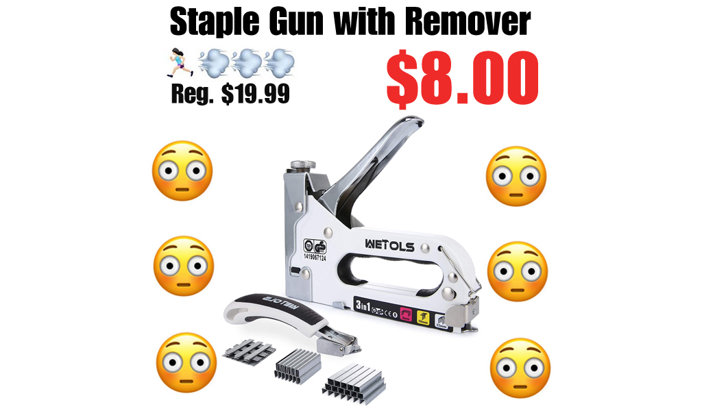 Staple Gun with Remover Only $8.00 Shipped on Amazon (Regularly $19.99)