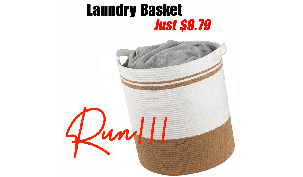 Tall Laundry Basket Only $9.79 Shipped on Amazon (Regularly $43.58)