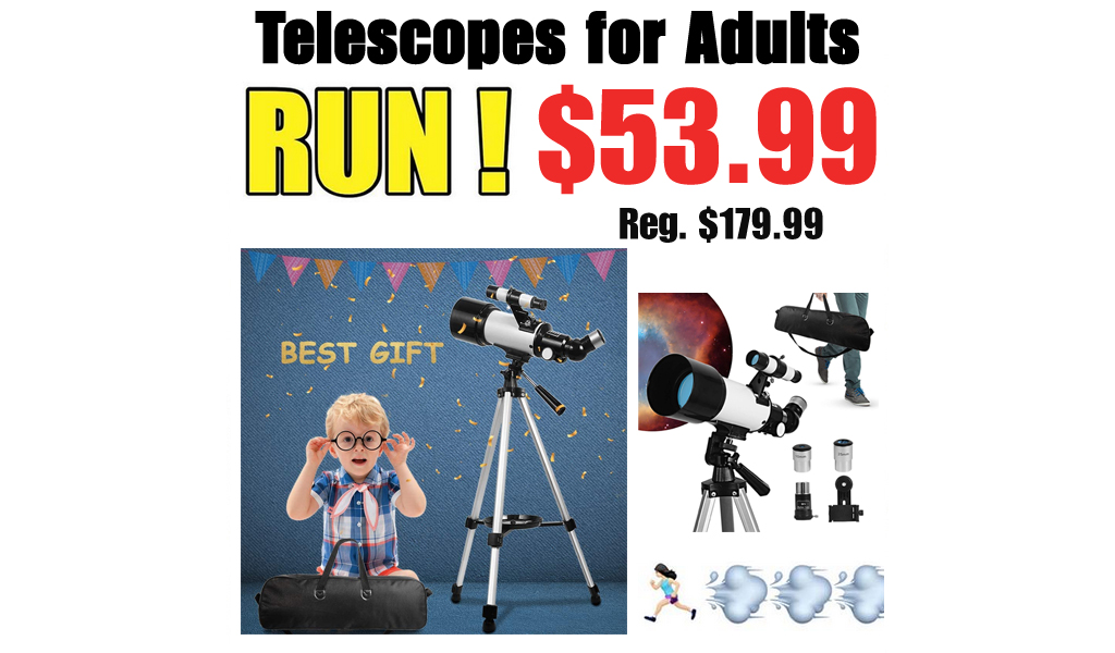 Telescopes for Adults Only $53.99 Shipped on Amazon (Regularly $179.99)