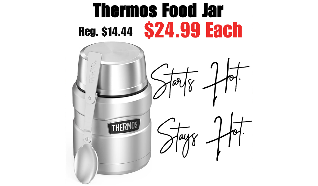 Thermos Food Jar Only $14.44 Shipped on Amazon (Regularly $24.99)