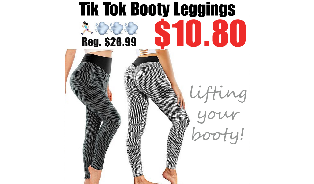 Tik Tok Booty Leggings Only $10.80 Shipped on Amazon (Regularly $26.90)