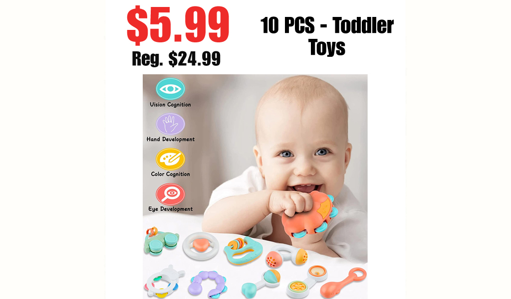 10 PCS Toddler Toys Only $5.99 Shipped on Amazon (Regularly $24.99)